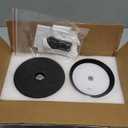 Rechargeable Floor Lamp for Indoor/Outdoor, Cordless Tall Standing Lamp with 3 Color Temps & Dimmable, IP43 Waterproof, Adjustable Height 16-59 Inch, LED Floor Lamp for Living Room, Patio(Black)