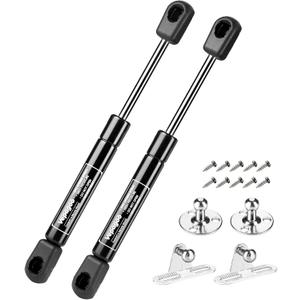 Vepagoo SPD290070 7.5in 311N/70lb Gas Strut Shock Spring Lift Support for Sentry Safe Box Cabinet Lid Door Truck Toy Box Boat Hatch, Set of 2 (7.5 inch)
