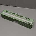 Motion Sensor Under Cabinet Lights, Plug in, Seamlessly Linkable, 6 Pcs 12 Inch Under Counter Lighting Bars for Kitchen, Closet, Gun Safe, Shelf, Display Case, LED 5000k Daylight