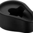 Normcore Portafilter Holder, Portafilter Tamping Station, 304 Stainless Steel With Silicon Espresso Holder Tamper Stand Fits 58mm Espresso Machines Portafilters, Black