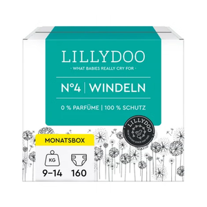 LILLYDOO DIAPERS, SIZE 4, 160 COUNT