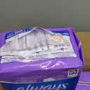 Always Discreet Adult Incontinence Pads for Women, Heavy Absorbency, Long Length, Postpartum Pads, 156 Count (4 Packs of 39)