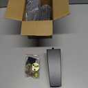 Couch Legs 6 Inch Heavy Duty Sofa Legs Wood Furniture Legs Feet Replacement, Wooden Square Couch Risers Mid Century Modern Furniture Legs for Armchair Recliner Table Dresser Sideboard Nightstand (Bk)