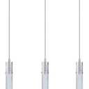 3 Lights Independent Kitchen Island Dining Room Light Pendant Light Fixtures Bubble Crystal Chandeliers Modern Kitchen Island Lighting Chandeliers Fixtures LED Lampara, 6000K LED Bulbs Included