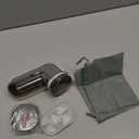 BEAUTURAL Fabric Shaver and Lint Remover, Sweater Defuzzer with 2-Speeds, 2 Replaceable Stainless Steel Blades, Battery Operated, Remove Clothes Fuzz, Lint Balls, Pills, Bobbles Gray