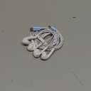 2 Pack-USB C Headphones for iPhone 17/16/15, Type C Earbuds Wired Earbuds with Microphone & Remote Control Noise Cancelling Earphones, Compatible with iPhone 17/16/15 Pro Max, iPad, Most USB C Jack (White)