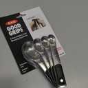  OXO Good Grips 4 Piece Stainless Steel Measuring Spoons with Magnetic Snaps: Home & Kitchen