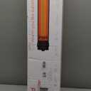 Outdoor Electric Patio Heater, 34-inch 1500W Infrared Tower Heater with Instant Heating, Tip-Over & Overheat Protection, IPX5 Waterproof Space Heater for Patio Garage Workshop Indoor & Outdoor Use (Standard)