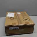 Somdot End Table with Charging Station,Narrow Side Table with 2 Fabric Drawers,Skinny Nightstand with Storage,Small Slim Bedside Table for Living Room,Sofa,Bedroom,Couch,White Leather