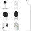 67" Adjustable Height Baby Monitor Floor Stand Holder for HelloBaby,Infant Optics DXR8 Pro,Nanit Pro & Flex Stand,Eufy,Motorola,Owlet,Momcozy Baby Monitor Stand,Also for Cameras with 1/4 Screw Mount