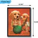 Canvas Frames for 12"x16"Paintings with 0.6"~0.9" Deep Black