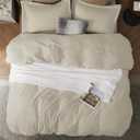 Bedsure Duvet Cover King Size - Soft Double Brushed Bedding Set for Kids & Adults, Zipper Closure, 3 Pieces, Includes 1 Duvet Cover (104"x90") & 2 Pillow Shams, NO Comforter, Linen
