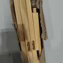 Falling in Art Easel Stand for Painting, Adjustable Wooden Easels for Painting Canvas Up to 42", Folding Art Easel for Drawing, Wedding Sign and Poster, Suitable for Kids and Adults, 47"L x 4"W x 4"H