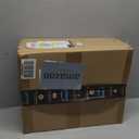 Simple Trending Shoe Rack, 6 Tier Shoe Organizer Holds 25 Pairs, Metal Shoe Storage with Adjustable Shelves, Tempered Glass, Black