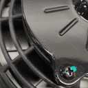 6 Inch Slim 650CFM Radiator Cooling Fans Universal Slim Pull Push 12V 80W Direct Replacement Electric Fan with Mount Kit