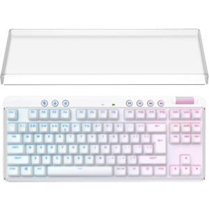 Geekria Tenkeyless TKL Keyboard Dust Cover, Frosted Acrylic Keypads Cover for 80% Compact 87 Key Computer Mechanical Gaming Wireless Portable Keyboard, Compatible with Logitech G715, G713