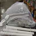 Y- STOP Hammock Chair Hanging Rope Swing, Max 500 Lbs, 2 Cushions Included, Large Macrame Hanging Chair with Pocket for Superior Comfort, with Hardware Kit (Light Grey)