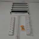 QILICHZ Wall Jewelry Organizer Set of 3 Jewelry Holder Jewelry Organizer Wall Mounted Wood Hanging Jewelry Wall Organizer Rustic Jewelry Hanger for Jewelry Storage Display (White)