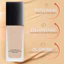 CC Cream foundation, Foundation for Women Over 60, Luxury Full Coverage, Soft Matte for Mature Skin, Smooth Skin & Long-Lasting Makeup-30ML (Ivory)