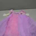 MDycW Rapunzel Princess Dress Puff Sleeve Costume, Special Occasion Dresses for Toddler Girls Age 2-3 Years, Ultra Soft Lace Fancy Gown Birthday Party Dress Up