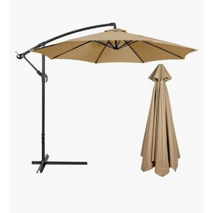 10 FT 6/8 Rib Umbrella Canopy Replacement Outdoor Market Patio Table Umbrella Strong and Thicck Canopy Cover for Backyard Garden Courtyard Swimming Pool Lawn (Canopy ONLY)