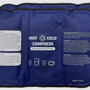 Hot & Cold Compress, 
Gel Ice Pack for Injuries Reusable Gel - Hot & Cold Pack Compress Flexible Soft Gel Ice Pack for Back, Shoulder, Elbow, Hip, Knee Pain Relief Therapy for Swelling & Bruising