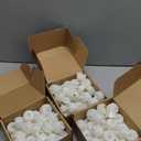 Raycare 150Pack Battery Operated Tea Lights Candles, Long Lasting Fake Candles, Flameless LED Tea Lights, Electric Candle for Wedding, Centerpieces, Home Decor, Halloween, Christmas (White)