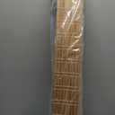 LazBlinds No Drill Cordless Bamboo Roman Shades, 27.5" W × 48" H, Brown