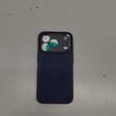 ESR Silicone Case for iPhone 17 Pro, Built-in Camera Stash Stand Compatible with MagSafe, Military-Grade Drop Protection Magnetic Phone Case for iPhone 17 Pro, Cloud Series, Navy Blue