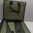 Premium Dog Car Seat & Back Seat Waterproof & Non-Slip Travel Hammock with Storage Pockets | Secure & Comfortable Pet Seat Cover for Medium Dogs Fits Cars, SUVs & Trucks (Green)