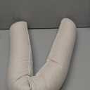 MAGZO Door Draft Stopper 36 Inch-Beige, Under Door Draft Blocker Air Stopper Door Bottom Insulation Snake Draft Stopper (36in x 4in)