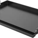 Griddle for Gas Grill, Cast Iron Griddle for Outdoor Gas Grills, 25" x16" Nonstick Coating Flat Top Insert Cooking Skillet Pan Teppanyaki for Weber Charbroil Camp Chef and Gas/Charcoal/Electric Grill