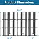 Cooking Grates for Charbroil Performance Grill - 463365021 463365522 463352521 463350521, Grill Grates for 463366022 463350722 463352021,Cast Iron, 17", 3 Packs