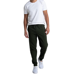Fruit of the Loom Eversoft Fleece Joggers with Pockets, Relaxed Fit, Moisture Wicking, Breathable, Tapered Sweatpants, M