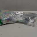 Newhale Set of 8 C7 Solar Christmas Decorations, 8 Modes Vintage Swaying Garden Lights, Outdoor Pathway Solar Christmas Stake Lights, Upgraded Base on Firefly Light for Lawn Decor, Multicolor