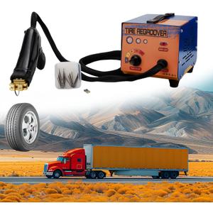 1000W Professional Portable Tire Grooving Machine with 20 Blades,Adjustable High Power Tire Regroover Device,Off-Road/Truck Car Rubber Tyre Groover Device,Tool for the Tread Pattern,Retread Old Tire