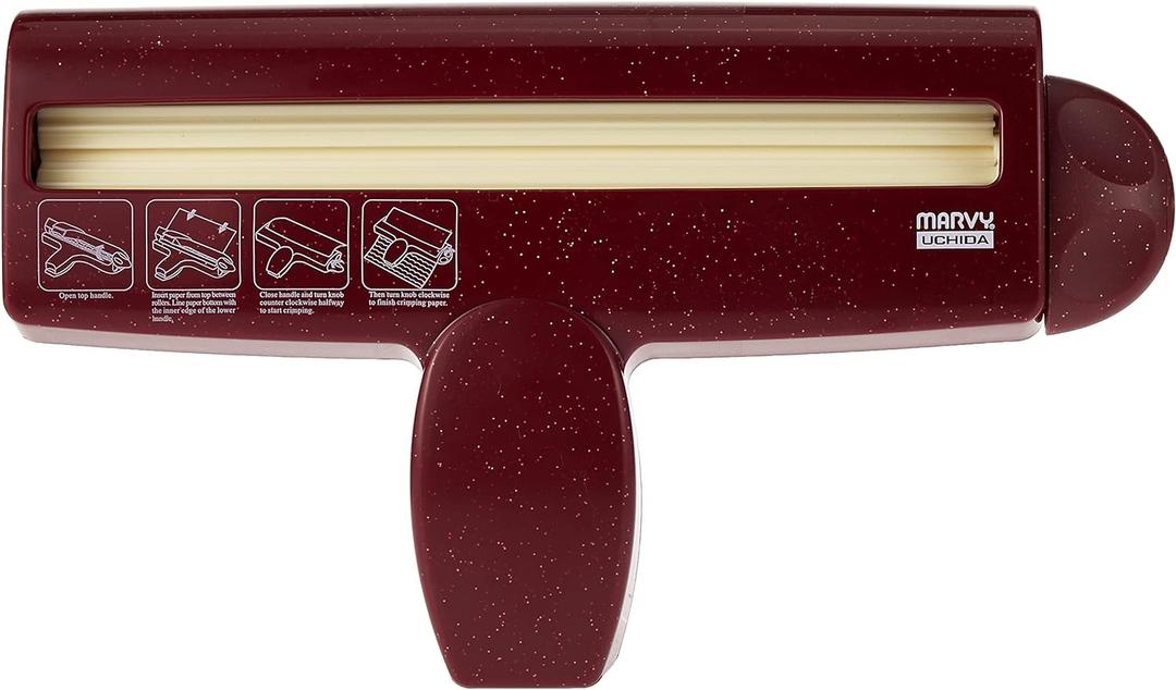 Uchida Corru-Gator Paper Crimper, 8-1/2-Inch, Straight