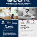 Pembrook Light Compression Socks for Women - 3 Pairs | 8-15 mmHg Cotton Compression Socks Women, Knee High Comfort & Support (Large, Black/Gray/Navy - 3 Pairs)