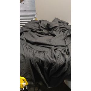 New Fitted Sheet - Super Soft, Solid Lightwight Comfortable Bedding- 16" Deep Pockets Fully Elastic Shrink, Tear & Fade Resistant Easy Care - Long Lasting - Bottom Bed Sheet Only (Black, Full)