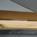 Architectural Mailboxes 23" Height, No Dig, 4x4 Wooden Pine Post Insert with Anchor Kit for Slip Over Posts