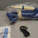 Rechargeable Pool Leaf Vacuum with Telescopic Pole, 83GPM Powerful Suction Cordless Pool Skimmer for Inground & Above Ground Pools with 6.6Gal Leaf Catcher Bag for Heavy Debris Areas