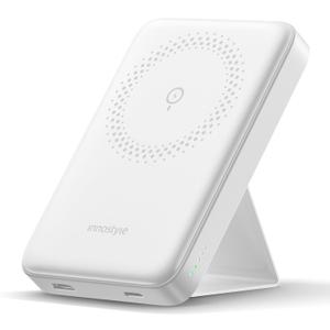 10000mAh Magnetic Battery, Foldable Magnetic Wireless Portable Charger with Stand and USB-C Port, for iPhone 16/15/14/13 Series