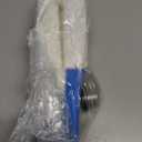 3 Pieces Decanter Cleaning Brush Flexible Bottle Scourer and 400 Pieces Reusable Decanter Cleaning Beads Household Cleaning Tools for Wine Decanters Goblets Glasses Cups (Blue Handle)