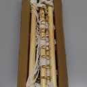 Mkono Headband Holder Boho Hair Bow Organizer for Girls Macrame Bow Hanger with 30 Hooks Bow Holder for Nursery Baby's Room Hair Accessories Organizer Wall Hanging Decor for Bedroom Bathroom