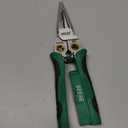 8-in-1 Wire Stripper Pliers: Compact Portable Multi-Function Electrician Tool - Wire Stripping/Wire Cutting/Wire Crimping for Circuit Repair, Outlet Installation & Professional Use