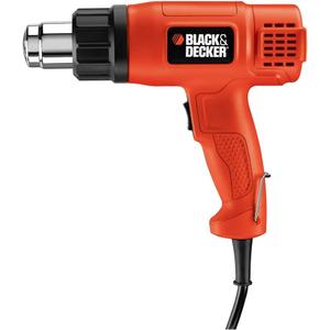 BLACK+DECKER Heat Gun for Crafts, Corded, Dual Heat Settings up to 1000 Degrees, 1350 Watt (HG1300)
