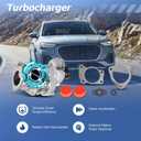 WFLNHB K03 Turbo Turbocharger Replacement for Mini Cooper/Clubman S R55 R56 R57 R58 R59 1.6L 53039880163 53039880118