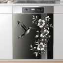 Dishwasher Magnet Sticker Cover Panel Decal Refrigerator Magnetic Sticker Decorative for Kitchen Decoration,Fridge Door Cover,Home Appliances Decor Stickers 23.03"x25.59", 23"x26"