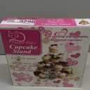 Charmed 4 Tier Metal Cupcake Stand (Hold 23 Cupcakes)