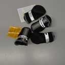 QUMY Dog Shoes for Small Dog, Puppy Dog Boots & Paw Protectors for Winter Snow Day, Summer Hot Pavement, Waterproof in Rainy Weather, Outdoor Hiking, Indoor Hardfloor withS Kid-Resistant Sole Black 5